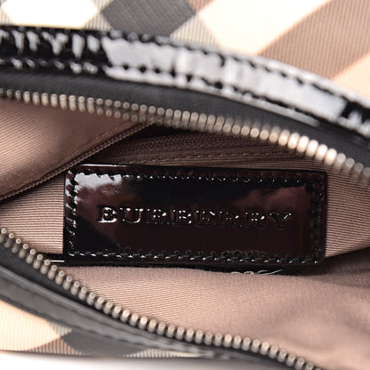 Burberry Nova Check Medium Moore Hobo Black 6 of 14