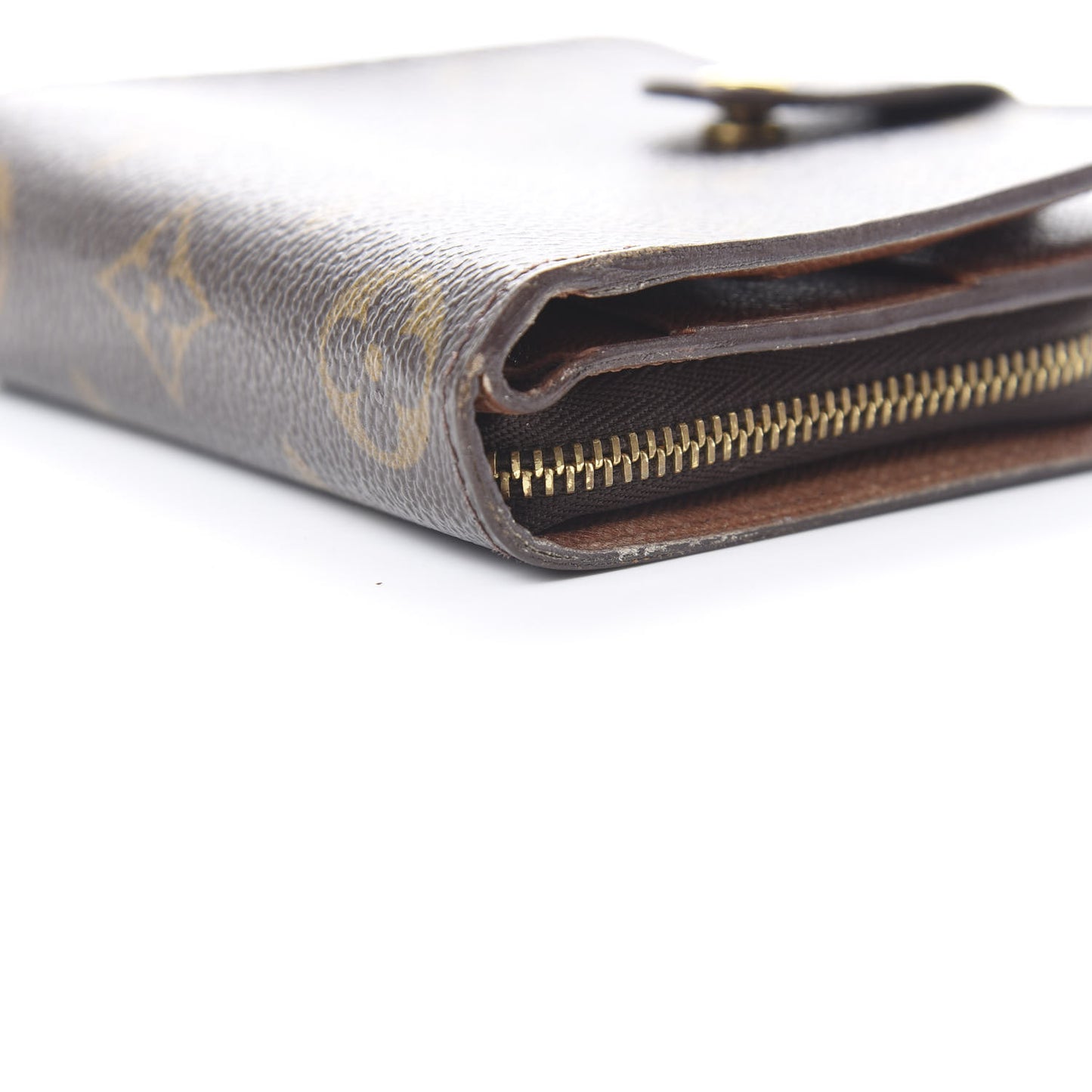 Monogram Compact Zippe Zipped Wallet