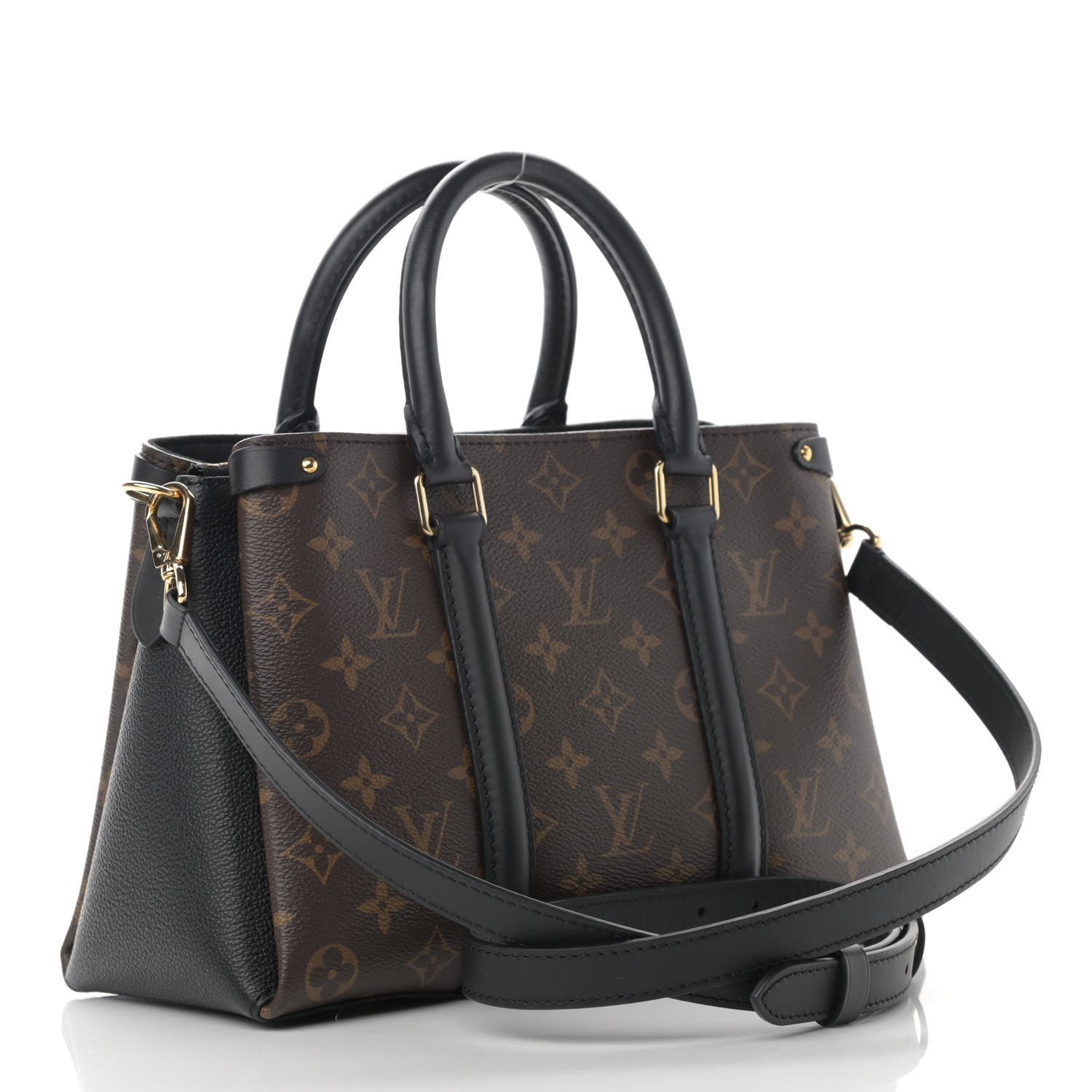 Louis Vuitton Monogram Soufflot BB Black 3 of 13