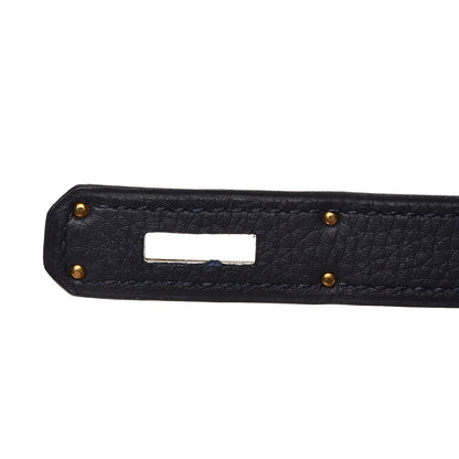 Hermes Togo Kelly Retourne 28 Bleu Nuit 15 of 33