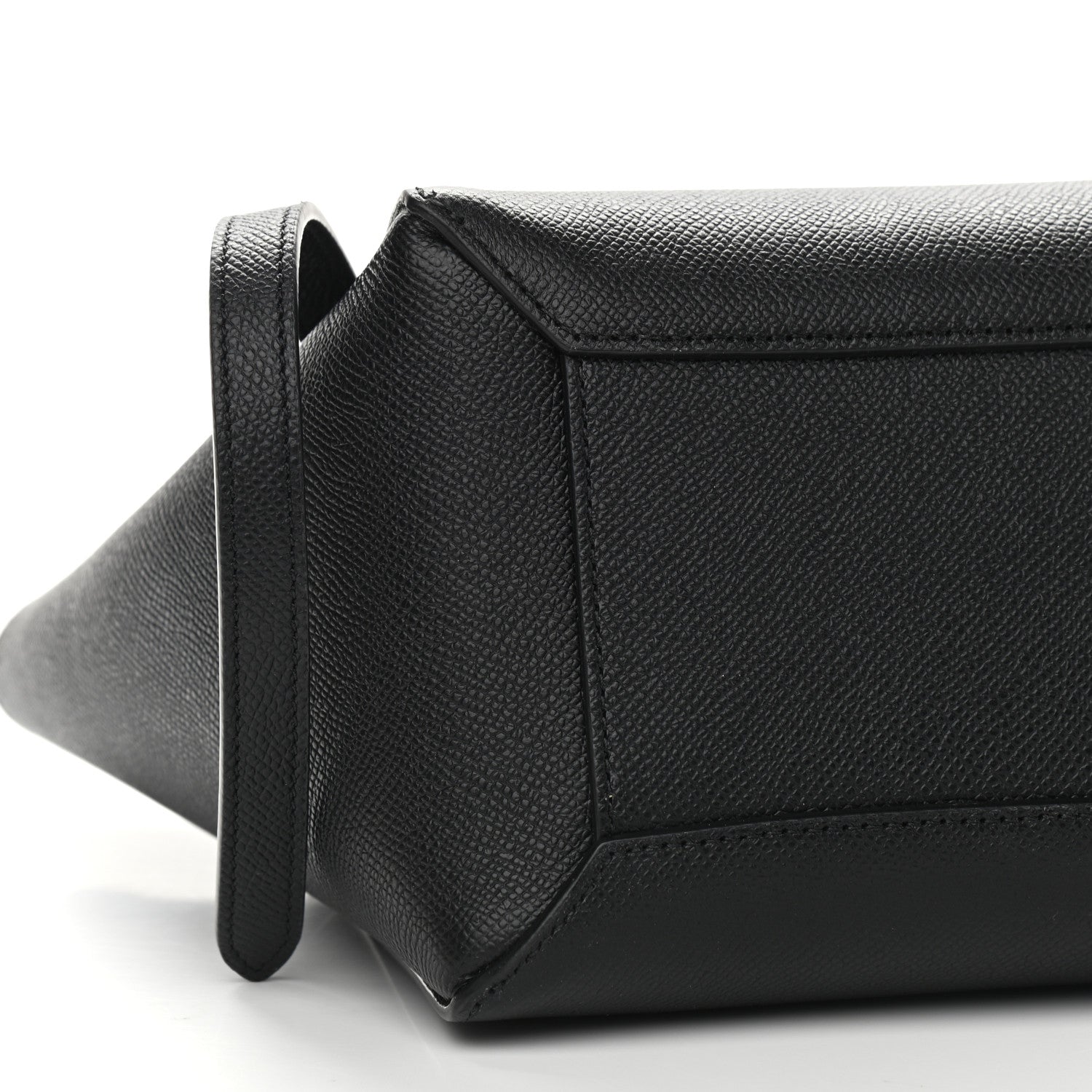 Celine Grained Calfskin Micro Belt Bag Black 8 of 9