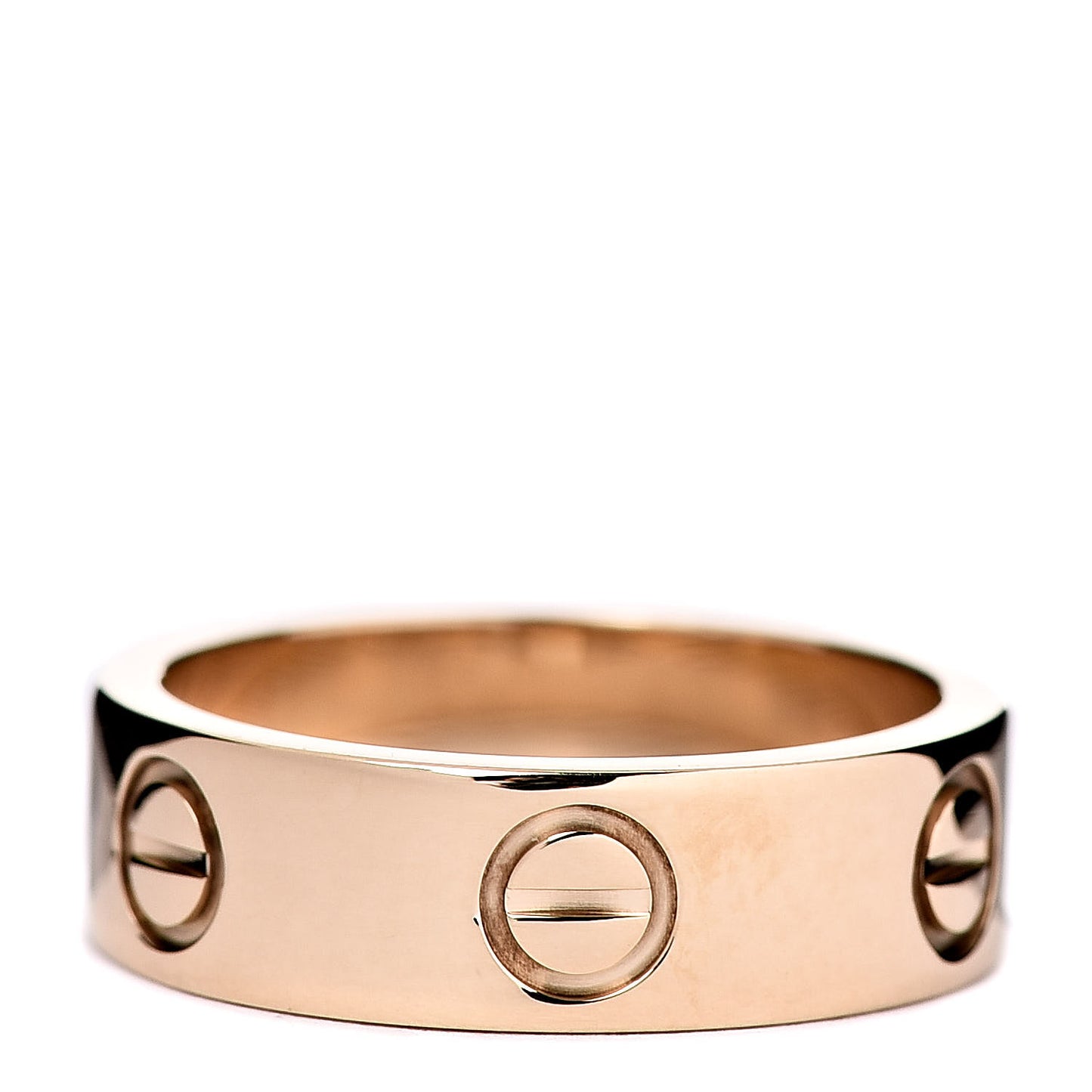 18K Yellow Gold 5.5mm LOVE Ring 50 5.25