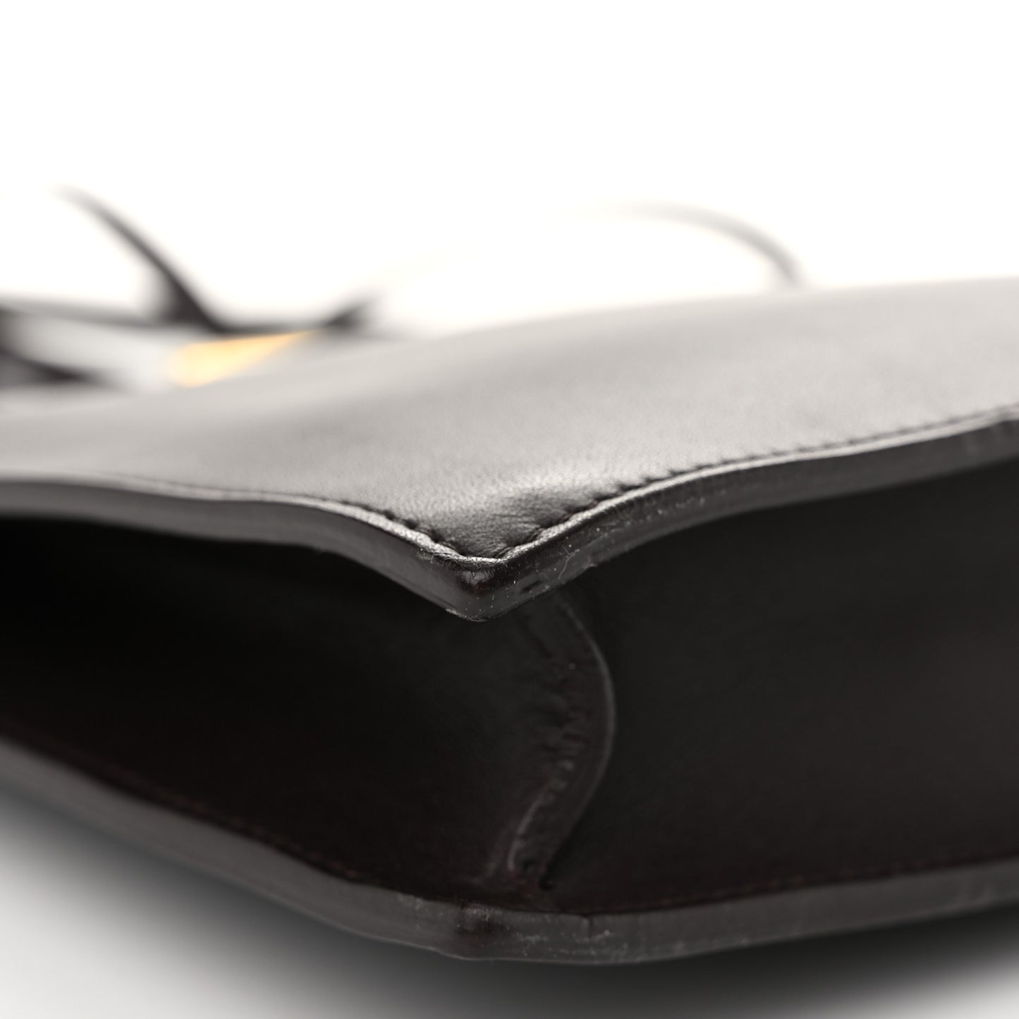 Smooth Calfskin Mini Clasp Bag Velvet
