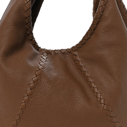 Bottega Veneta Cervo Deerskin Large Hobo Brown 7 of 10