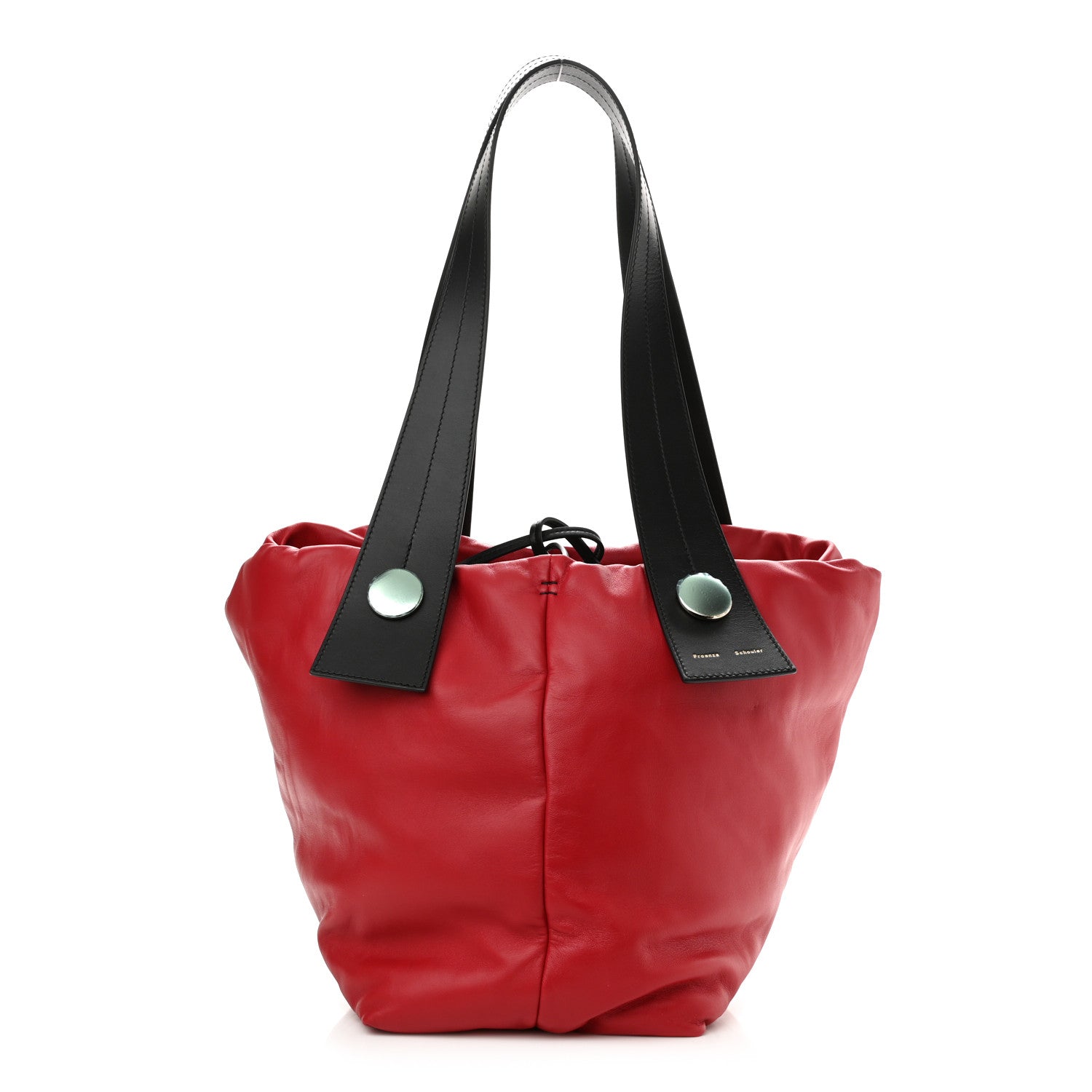 Proenza Schouler Lambskin Large Puffy Tobo Tote Red 1 of 9