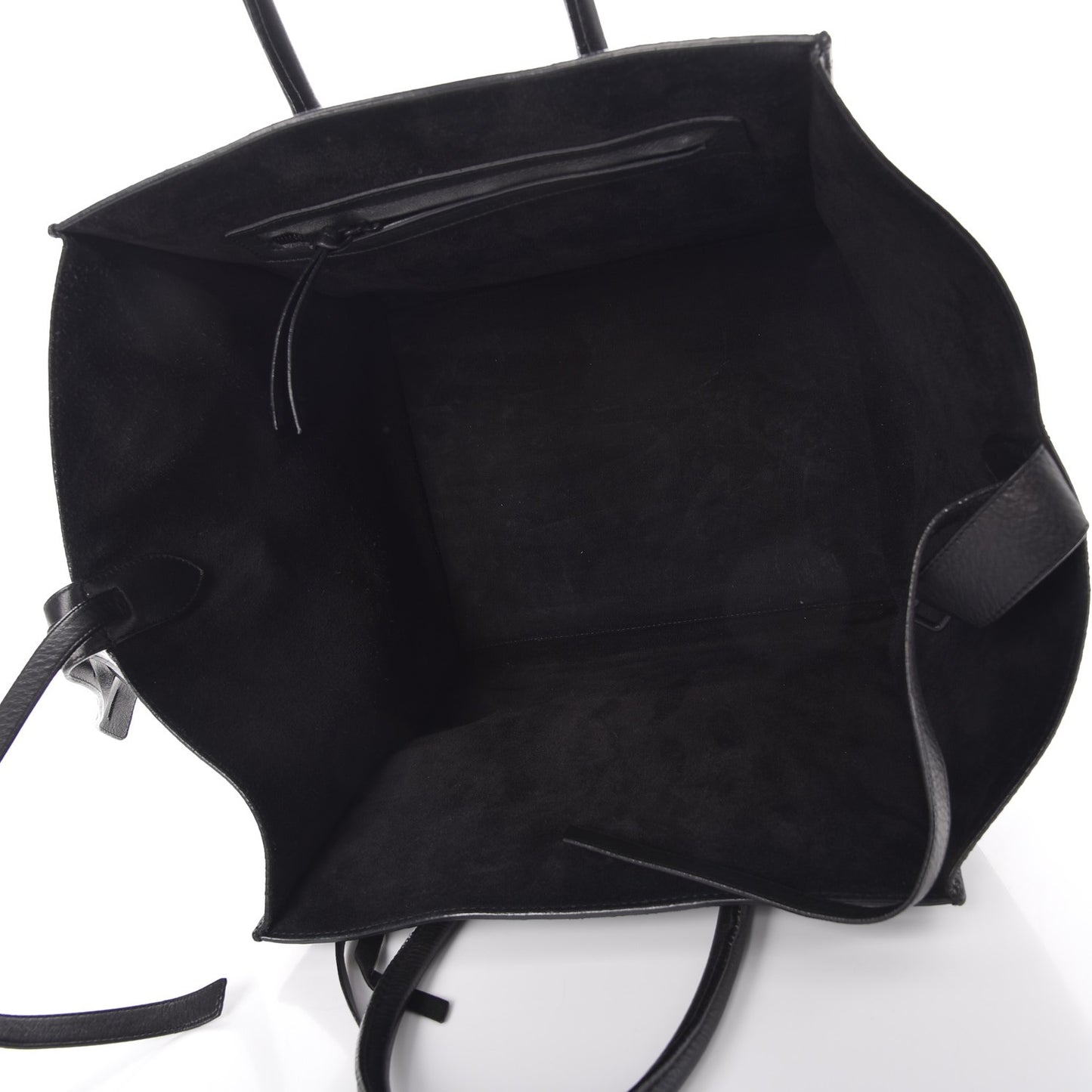 Supple Calfskin Medium Phantom Luggage Black