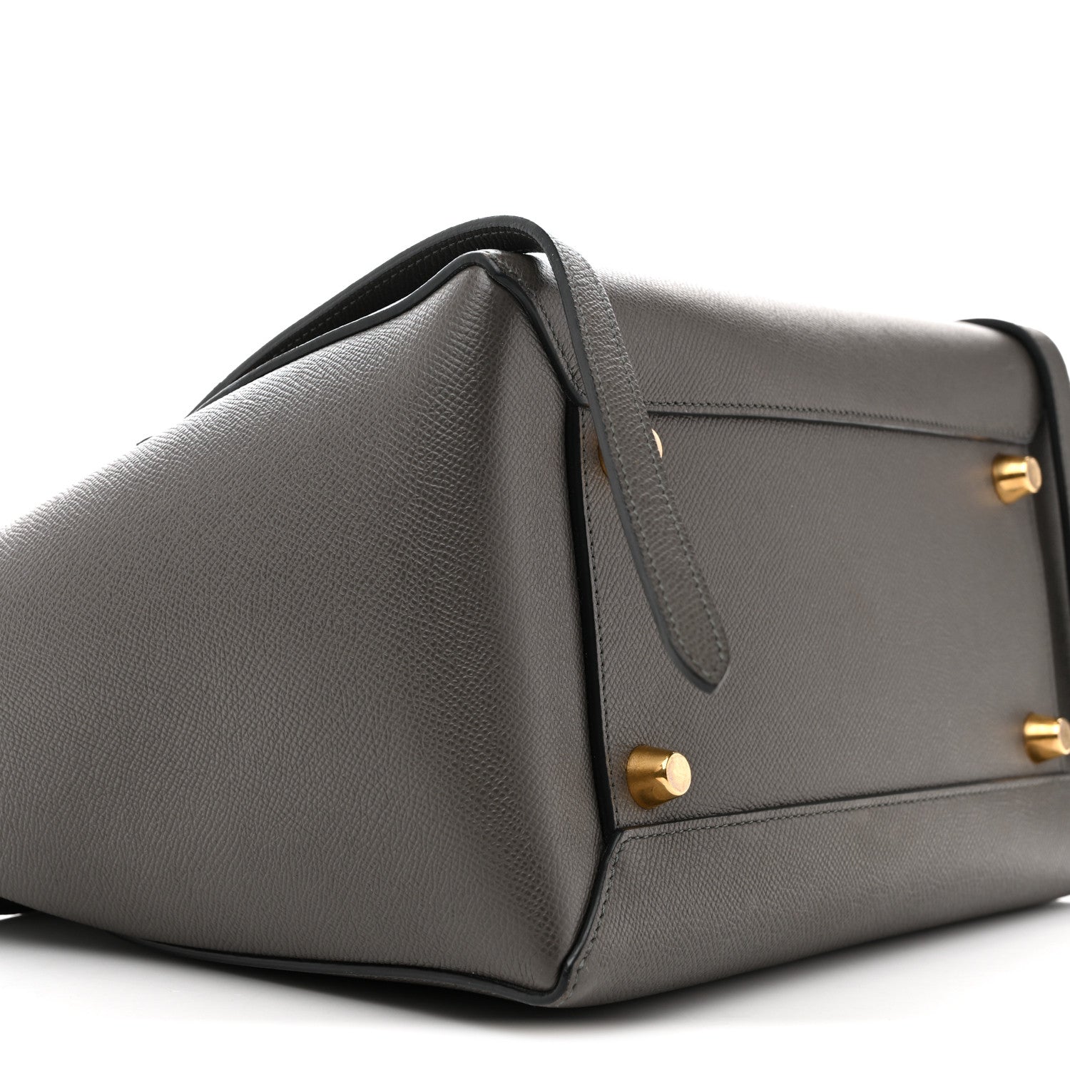 Celine Grained Calfskin Mini Belt Bag Grey 10 of 14