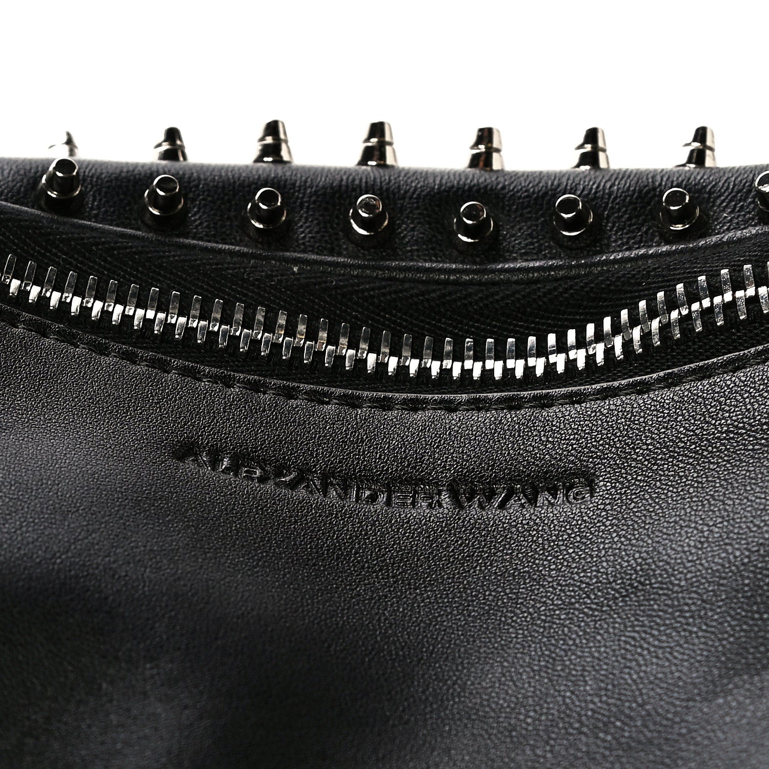 Alexander Wang Lambskin Studded Mini Attica Belt Bag Black 5 of 5