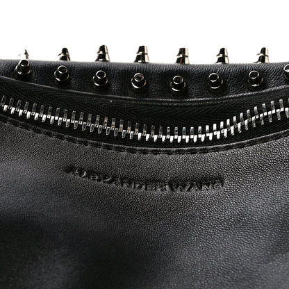 Alexander Wang Lambskin Studded Mini Attica Belt Bag Black 5 of 5