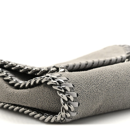 Stella McCartney Shaggy Deer Tiny Fold Over Falabella Tote Grey 9 of 9