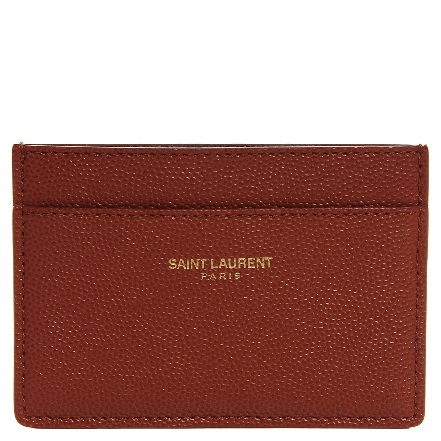 Grain De Poudre Card Case Brown