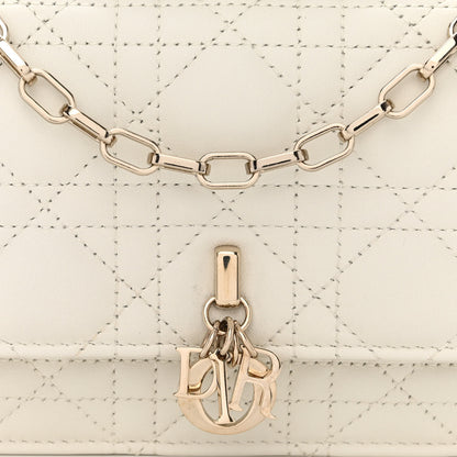 Christian Dior Lambskin Cannage Mini My Dior Bag Latte 9 of 12