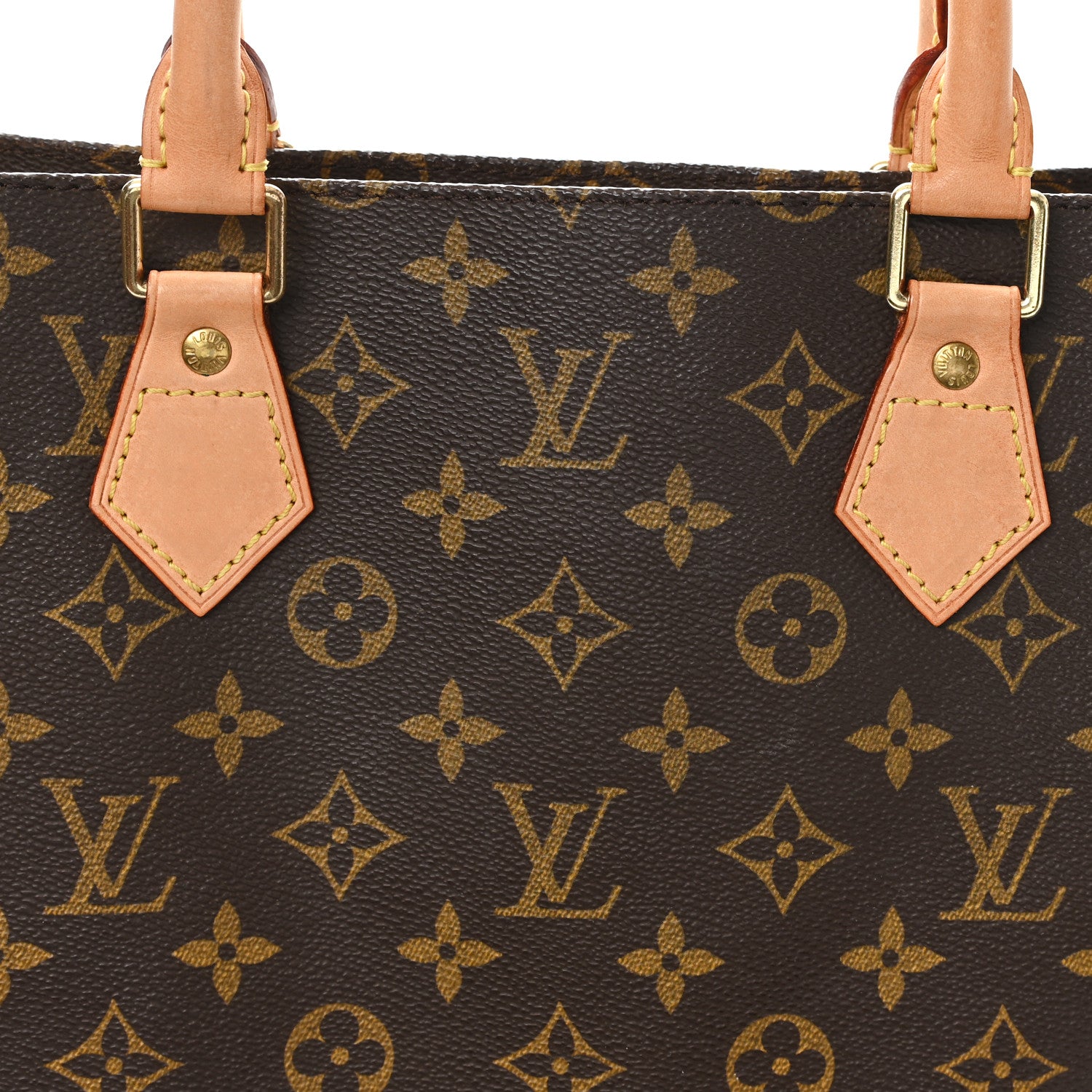 Louis Vuitton Monogram Sac Plat 7 of 9