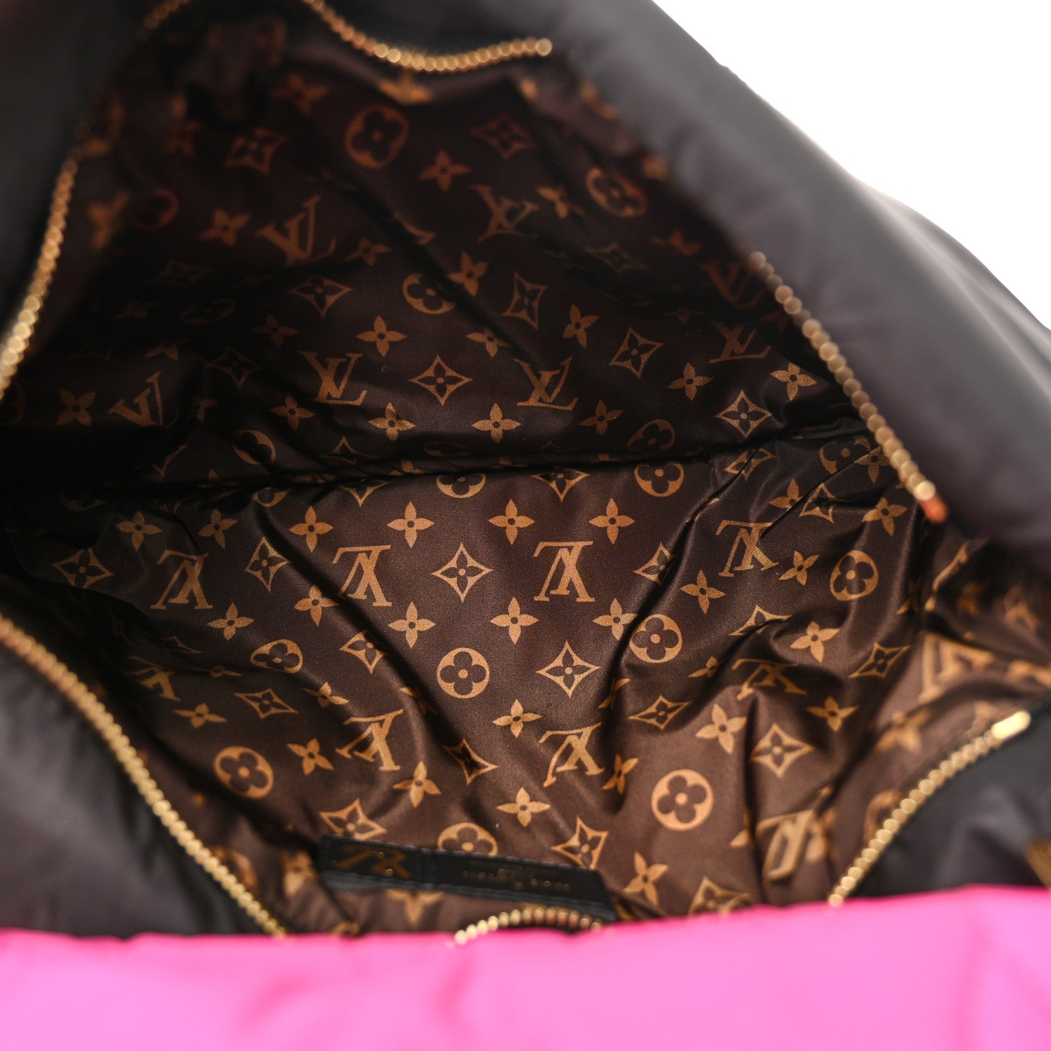 Louis Vuitton Econyl Monogram Pillow Maxi Multi Pochette Accessories Black Fuchsia 6 of 11