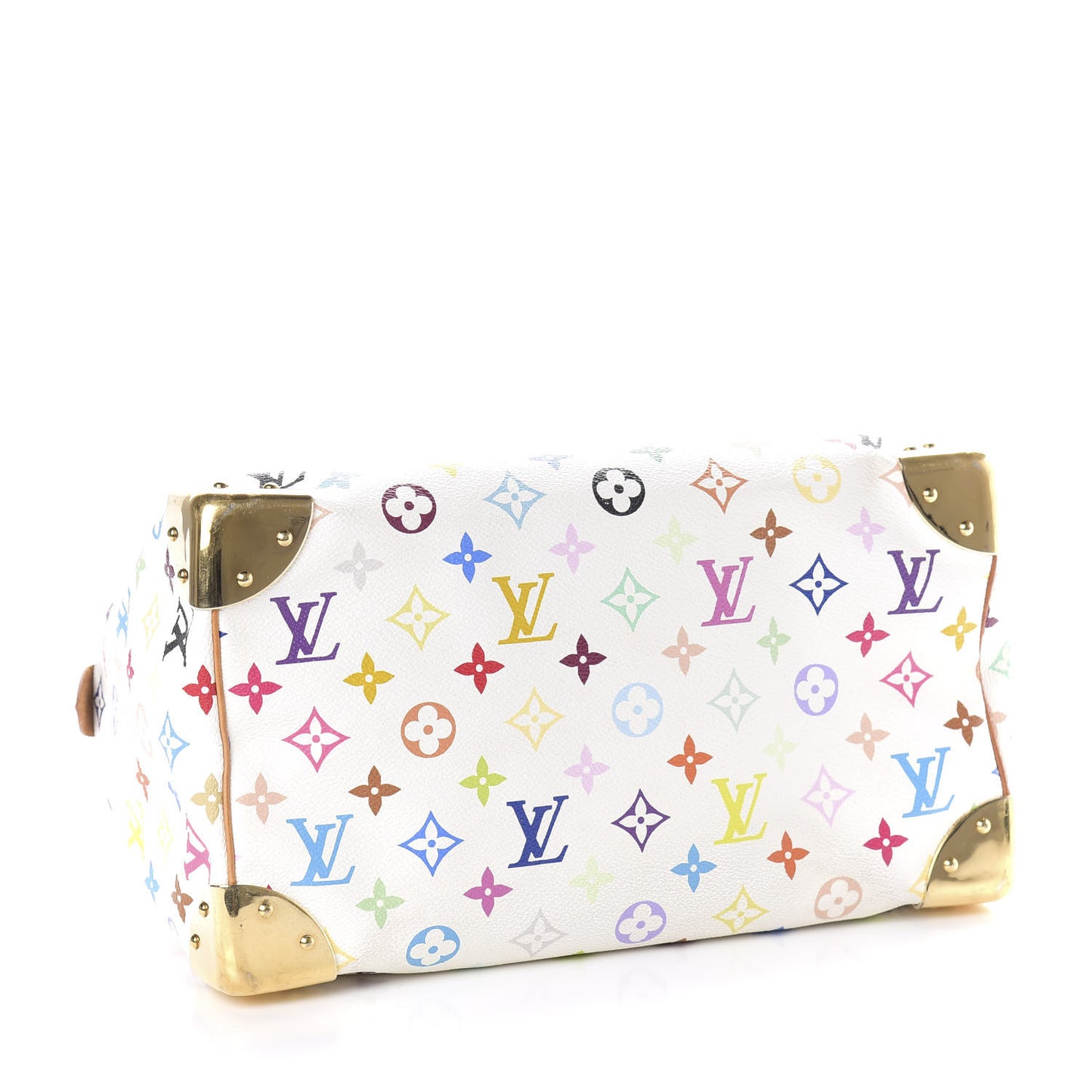 Monogram Multicolor Speedy 30 White