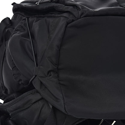 Prada Tessuto Nylon Montagna Double Buckle Backpack Black 13 of 15