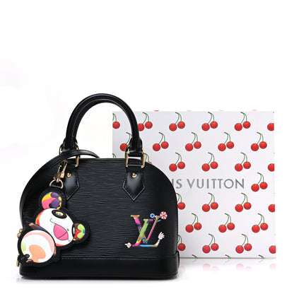 Louis Vuitton LV X TM Epi Alma BB Black 10 of 10