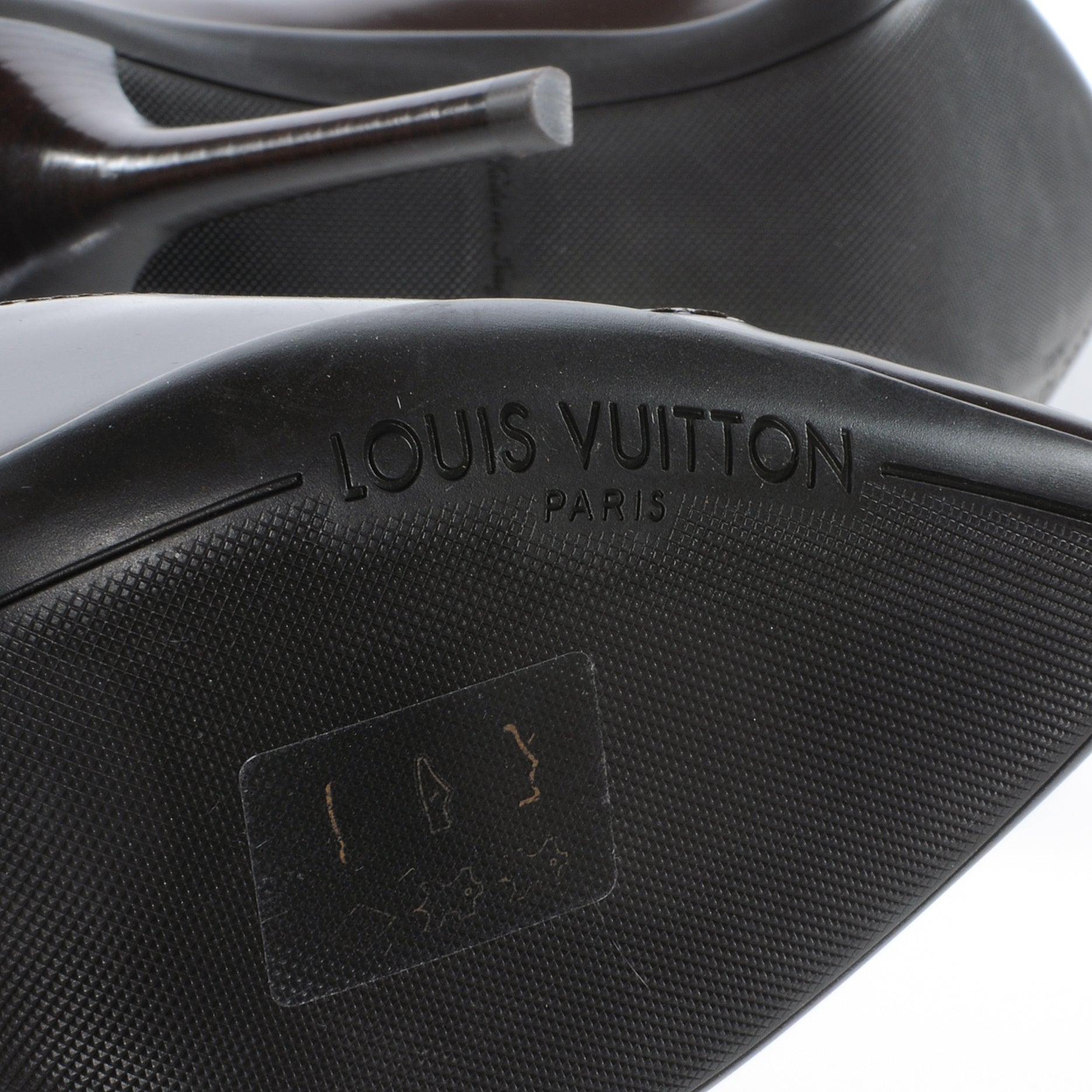 Louis Vuitton Candice Pumps 38 Moka 6 of 9