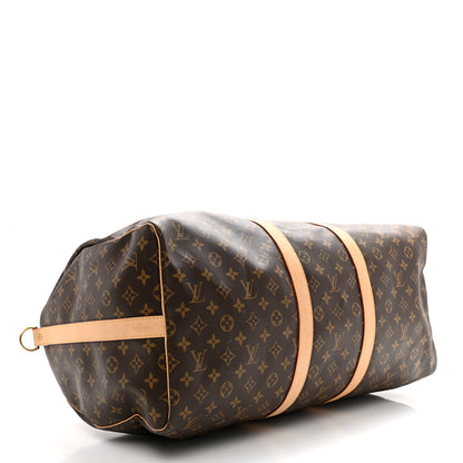 Louis Vuitton Monogram Keepall Bandouliere 55 3 of 12