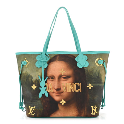 Louis Vuitton Masters Da Vinci Neverfull MM Vert D’eau 1 of 11