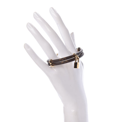 Louis Vuitton Monogram Keep It Twice Bracelet 17 2 of 6