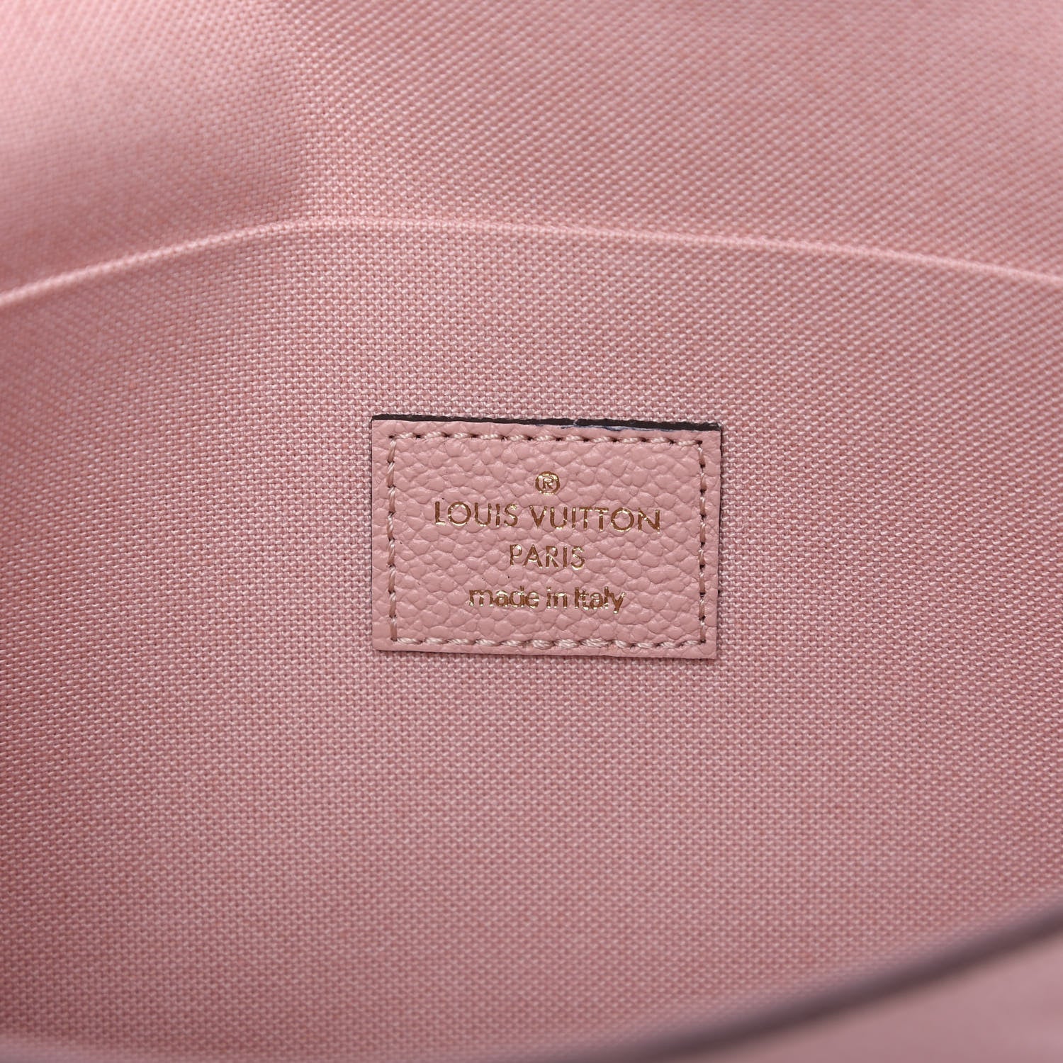 Louis Vuitton Empreinte Pochette Felicie Chain Wallet Rose Poudre 9 of 11
