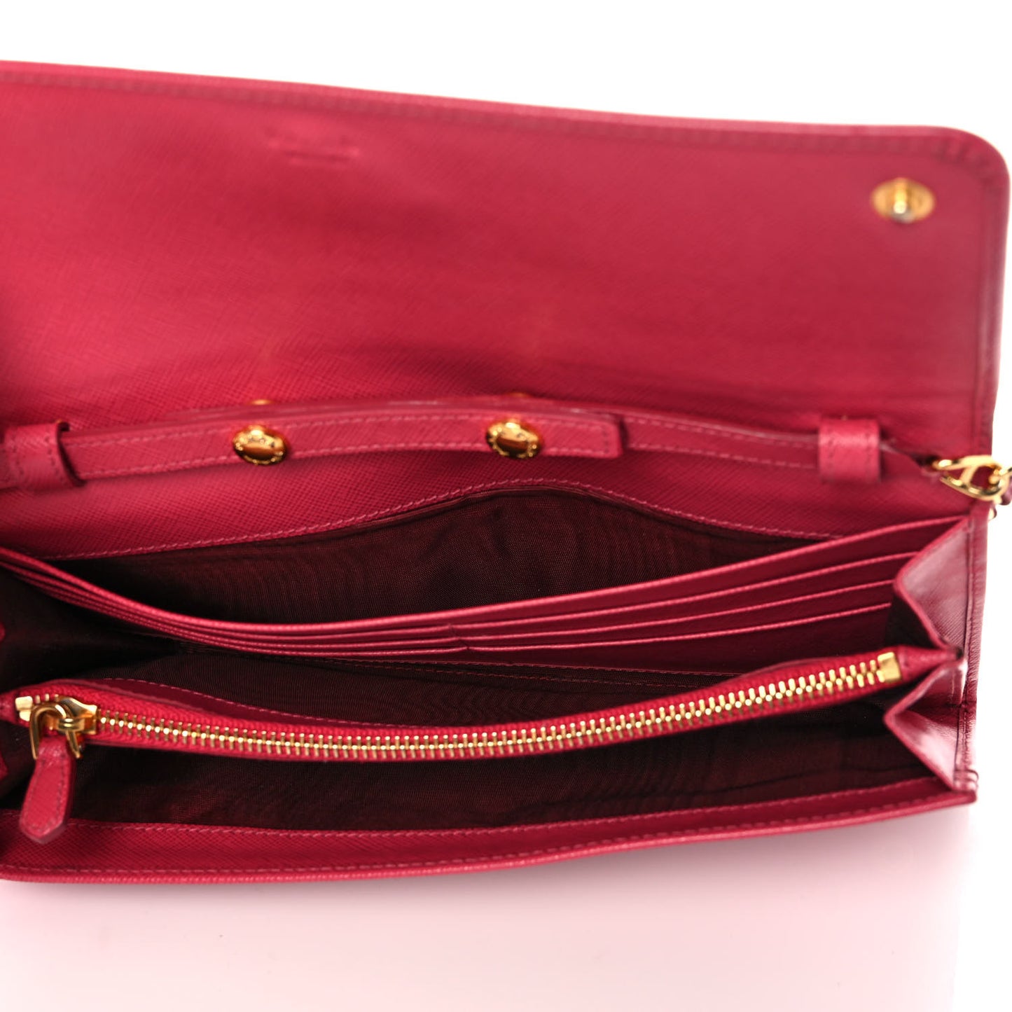 Saffiano Metal Oro Chain Wallet Tamaris
