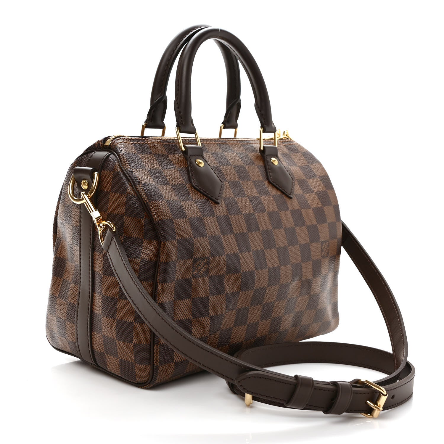 Louis Vuitton Damier Ebene Speedy Bandouliere 25 3 of 9
