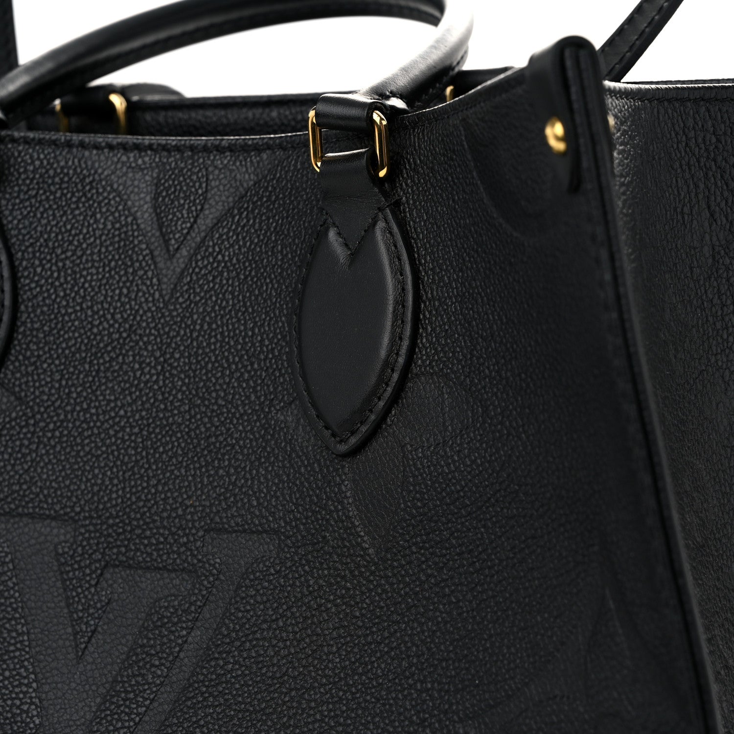 Louis Vuitton Empreinte Monogram Giant OnTheGo MM Black 10 of 12