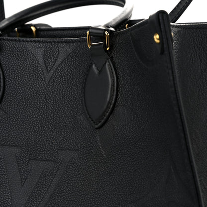 Louis Vuitton Empreinte Monogram Giant OnTheGo MM Black 10 of 12