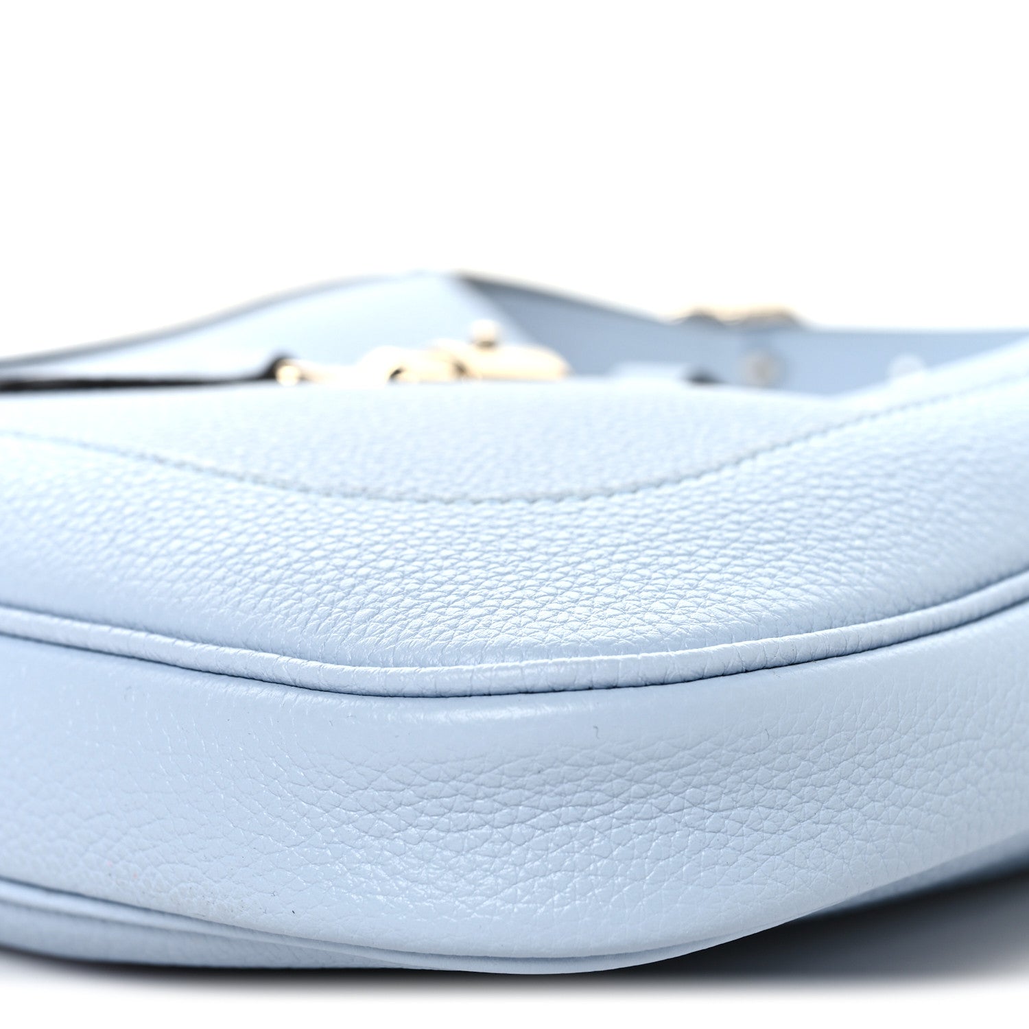 Gucci Grained Calfskin Mini Jackie 1961 Hobo Light Blue 10 of 10