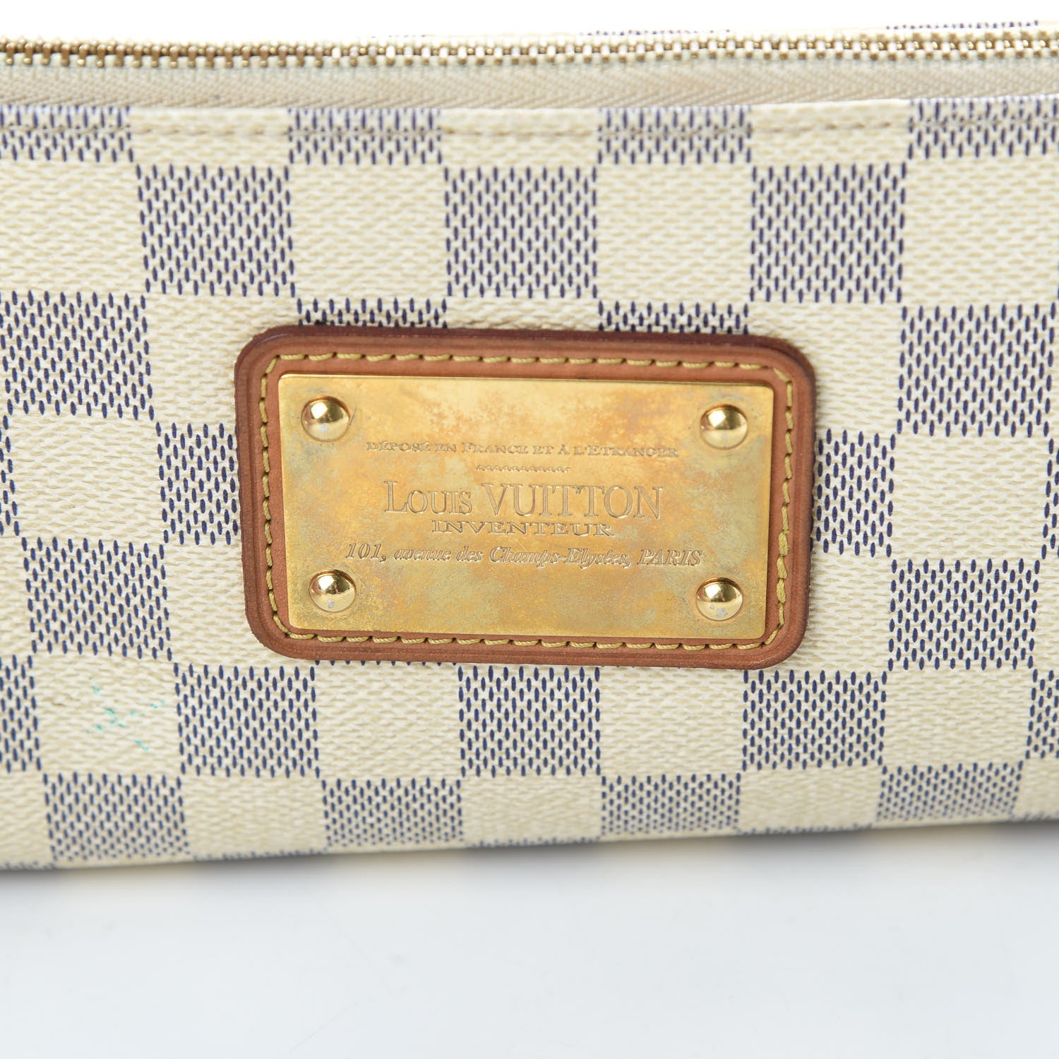 Louis Vuitton Damier Azur Eva Clutch 15 of 15