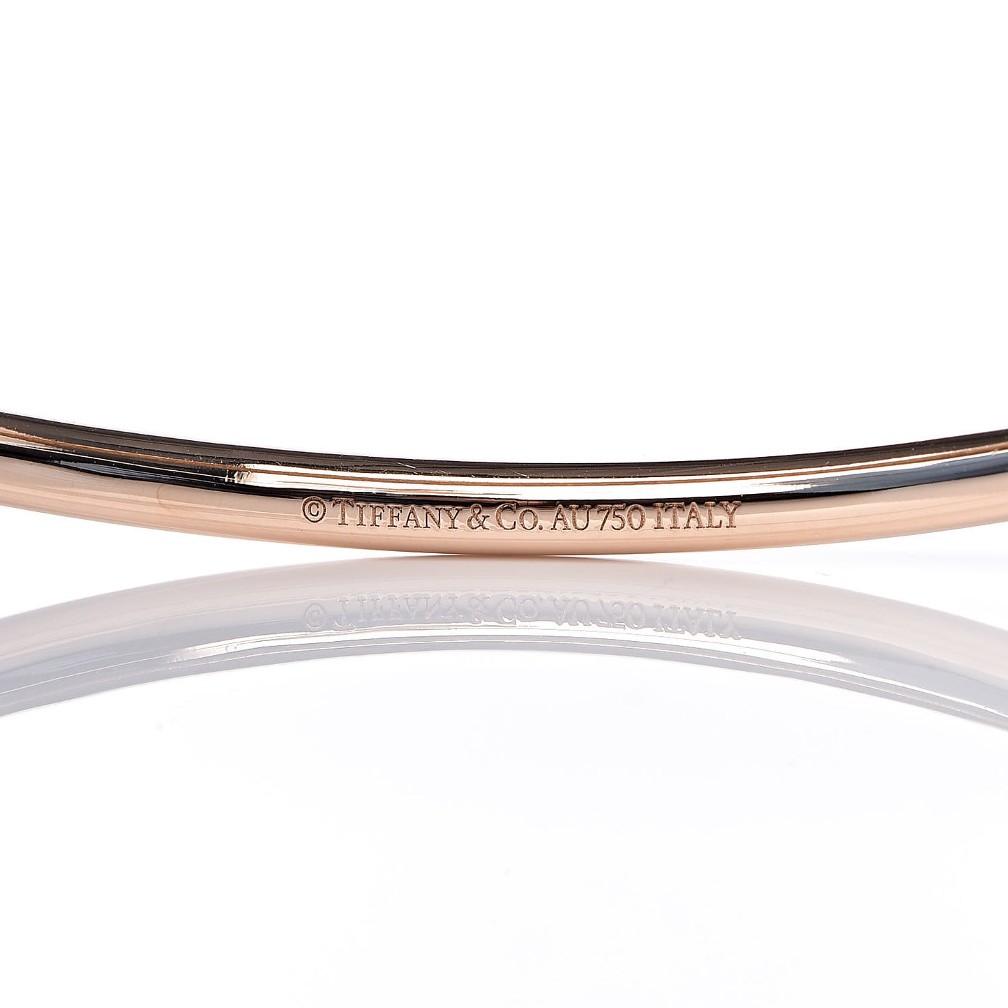 18K Rose Gold 8mm HardWear Ball Bypass Bracelet
