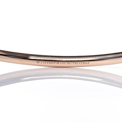 Tiffany 18K Rose Gold 8mm HardWear Ball Bypass Bracelet 5 of 6