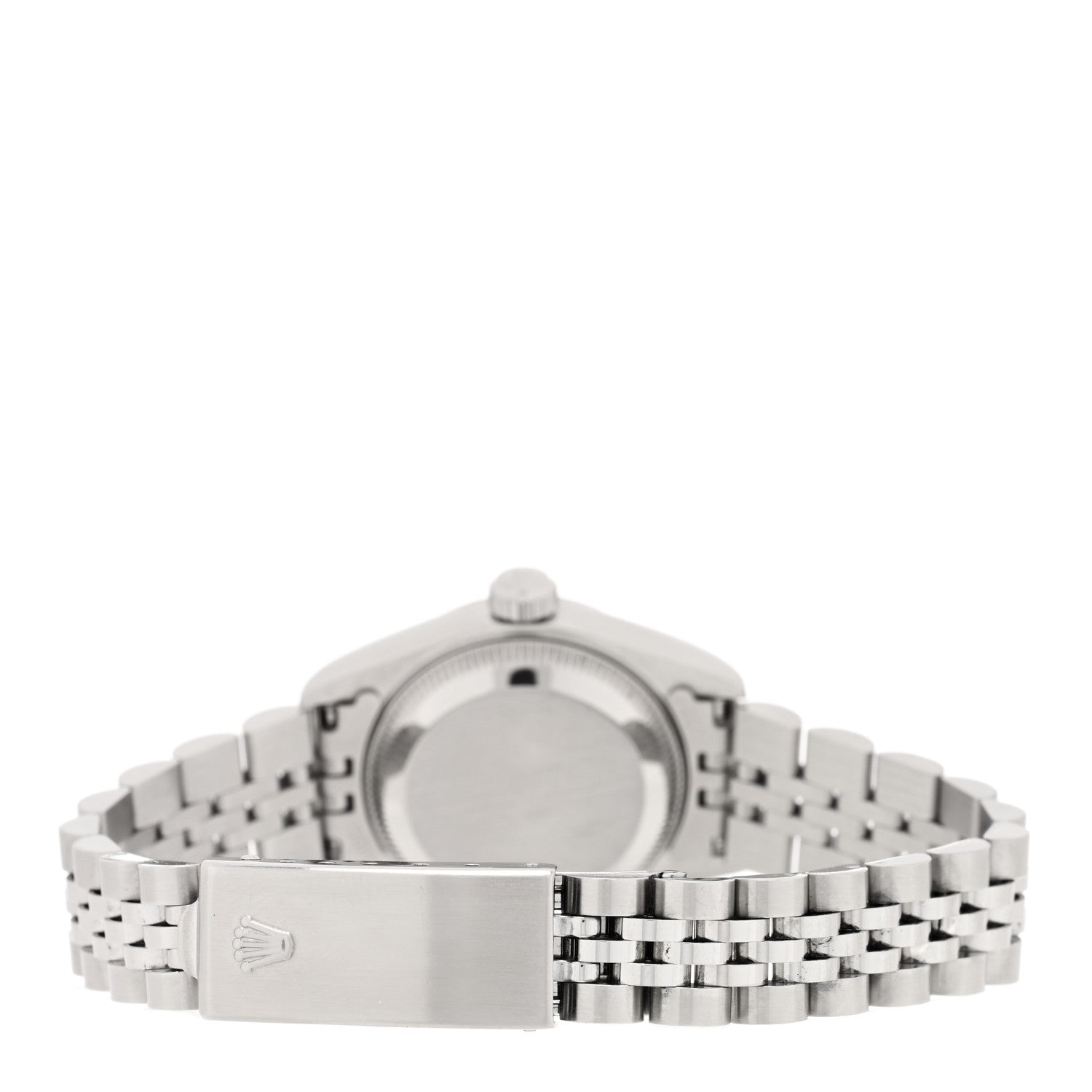 Rolex Stainless Steel 18K White Gold 26mm Oyster Perpetual Datejust Watch White Roman 69174 3 of 4