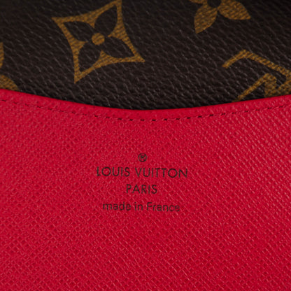 Louis Vuitton Monogram Josephine Wallet Red 6 of 7