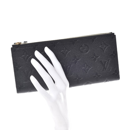 Louis Vuitton Empreinte Adele Wallet Black 2 of 9