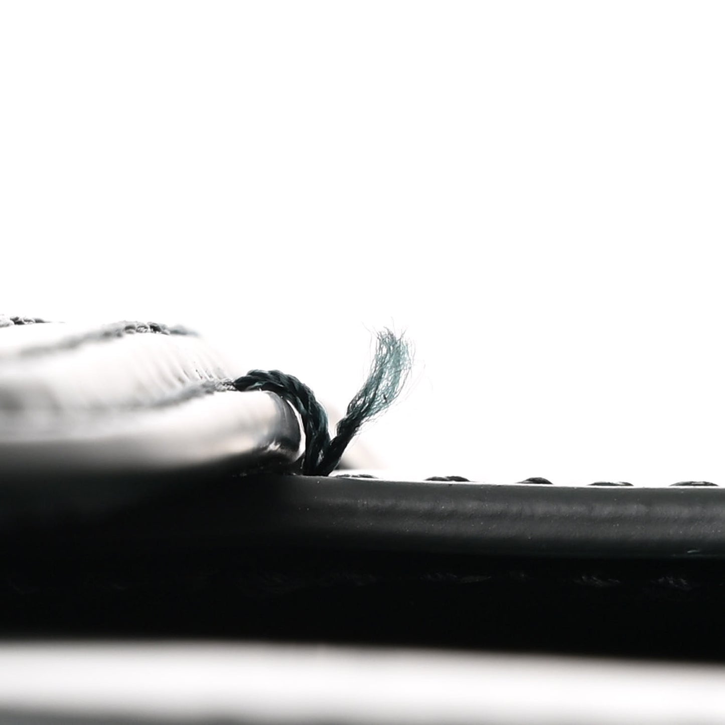 Glazed Calfskin Le Bambino Long Dark Green