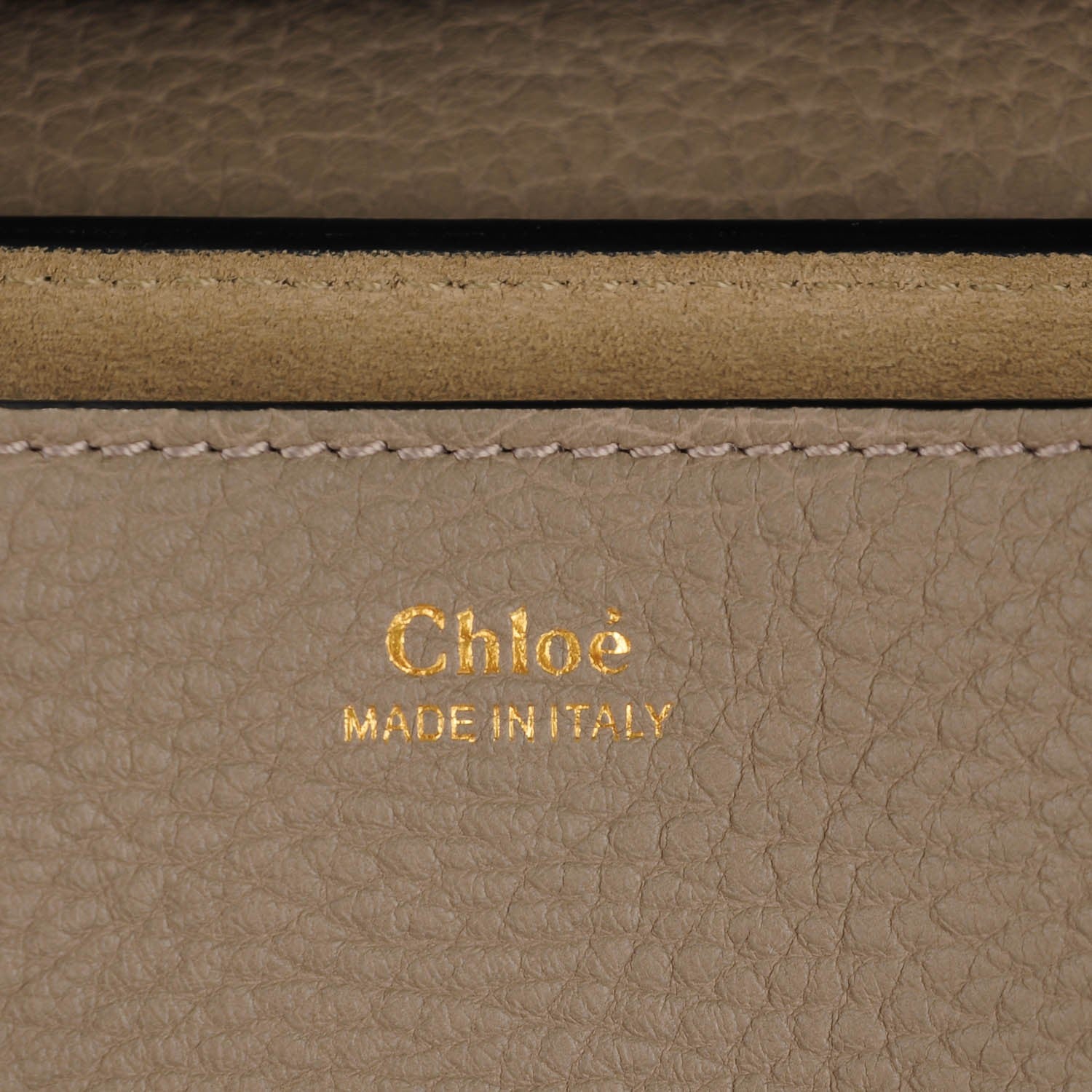 Chloe Grained Lambskin Mini Drew Shoulder Bag Motty Grey 5 of 8