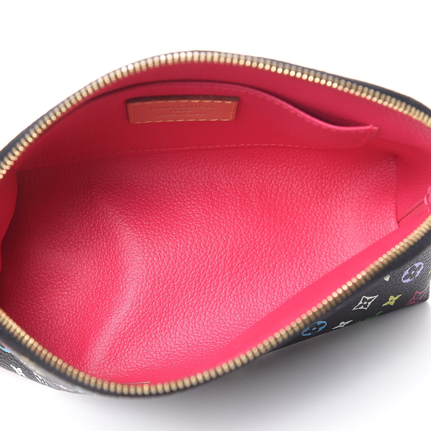 Monogram Multicolor Cosmetic Pouch Black Grenade