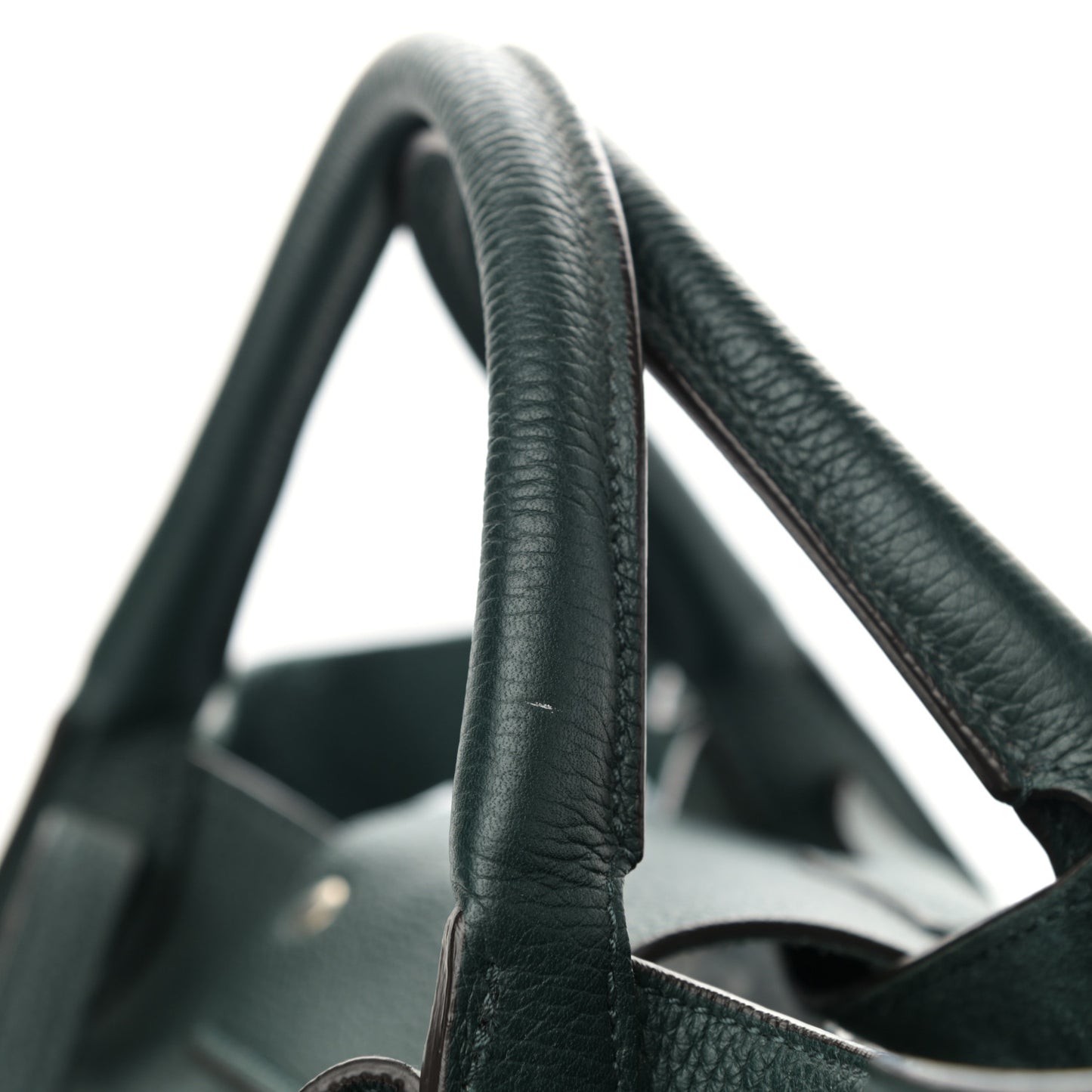 Supple Grained Calfskin Small Big Bag Amazone