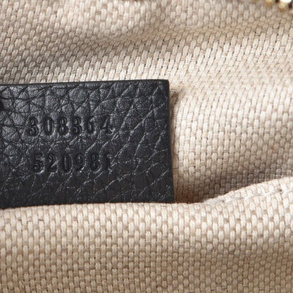 Gucci Pebbled Calfskin Small Soho Disco Bag Black 7 of 7