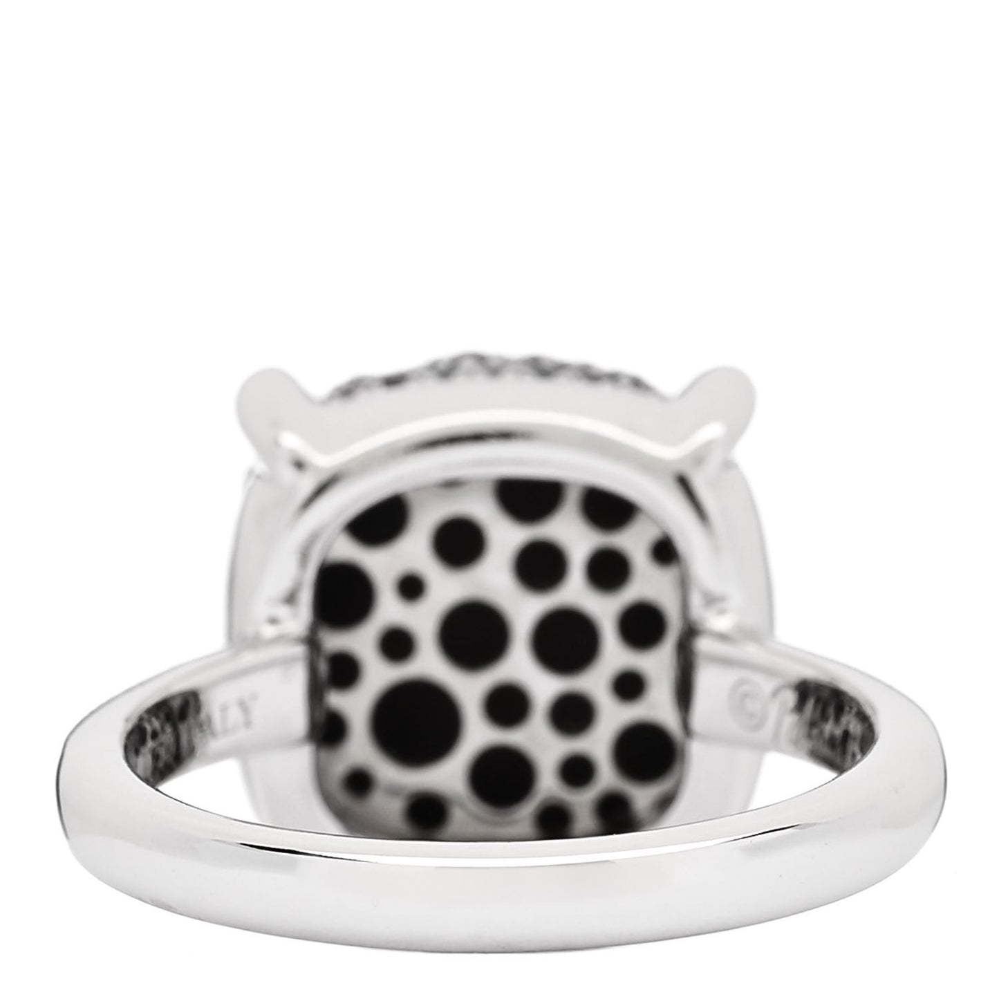 18K White Gold Multi Gemstone Paloma Picasso Sugar Stacks Ring 49 5