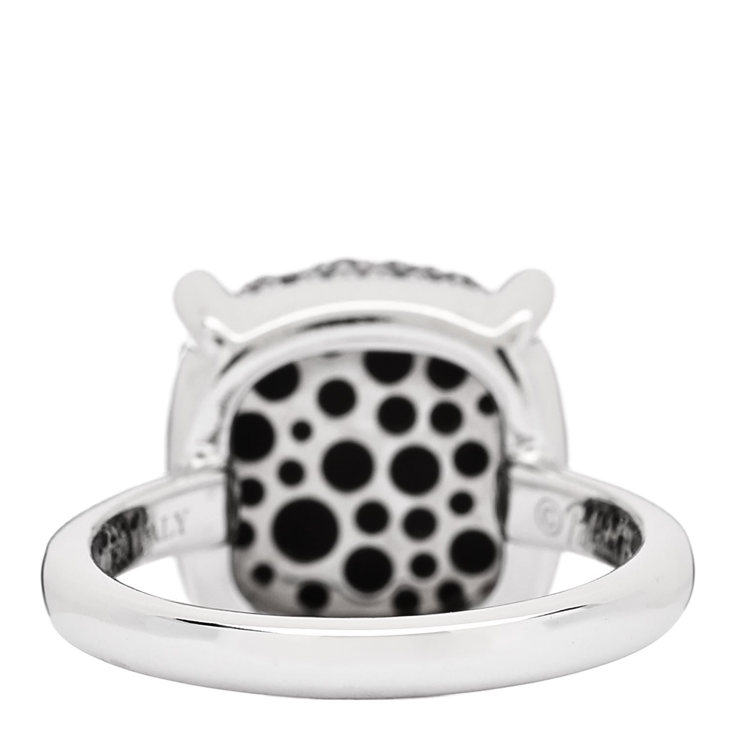 Tiffany 18K White Gold Multi Gemstone Paloma Picasso Sugar Stacks Ring 49 5 4 of 6