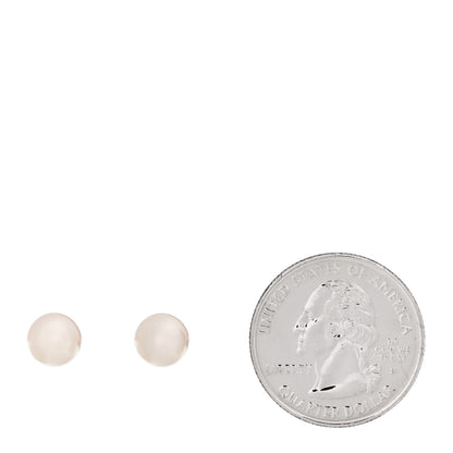 Mikimoto 18K Yellow Gold Akoya Cultured Pearl 7-7.5mm Stud Earrings 2 of 5