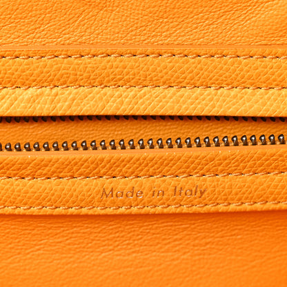 Celine Supple Calfskin Medium Phantom Luggage Yellow 7 of 14