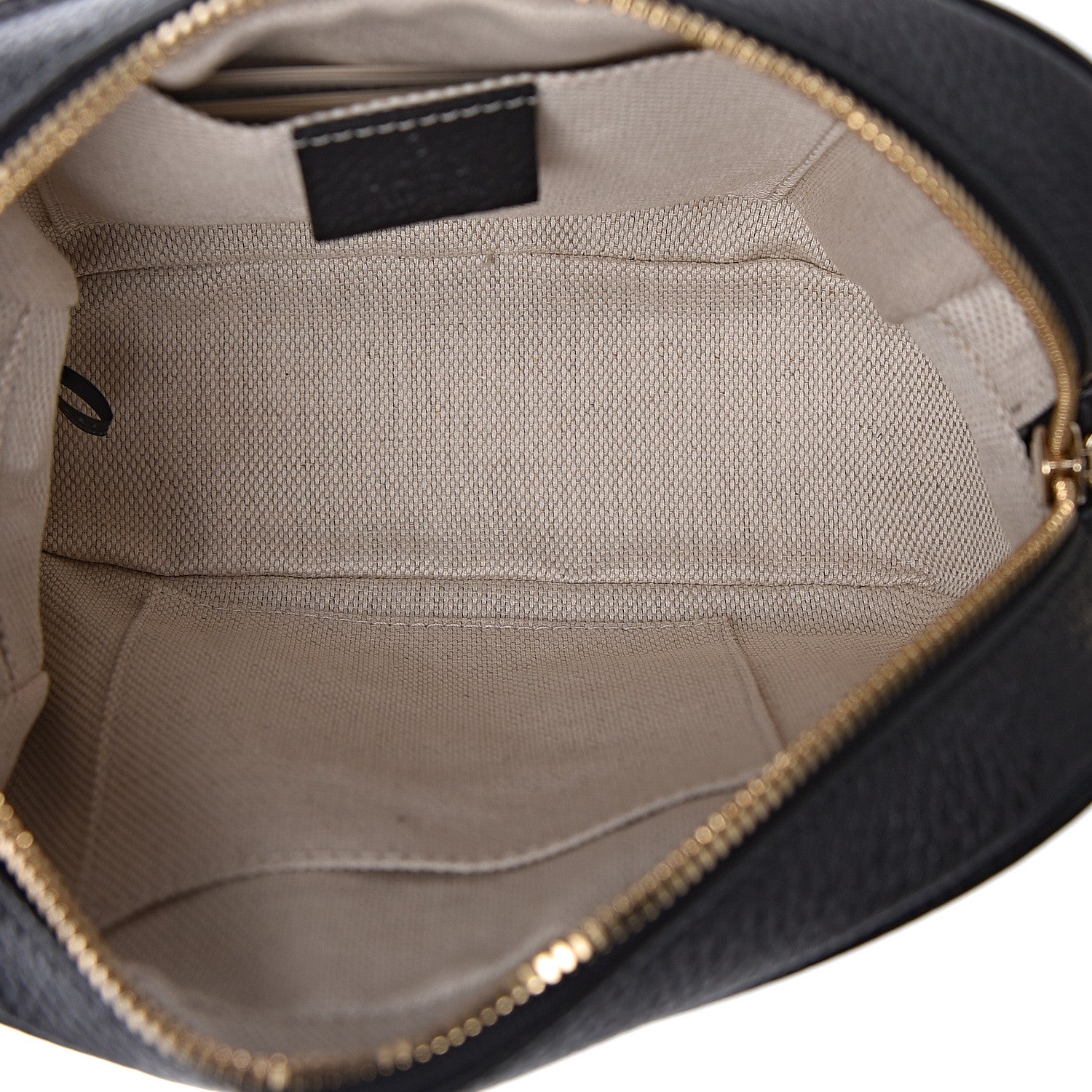 Gucci Pebbled Calfskin Small Soho Disco Bag Black 5 of 10