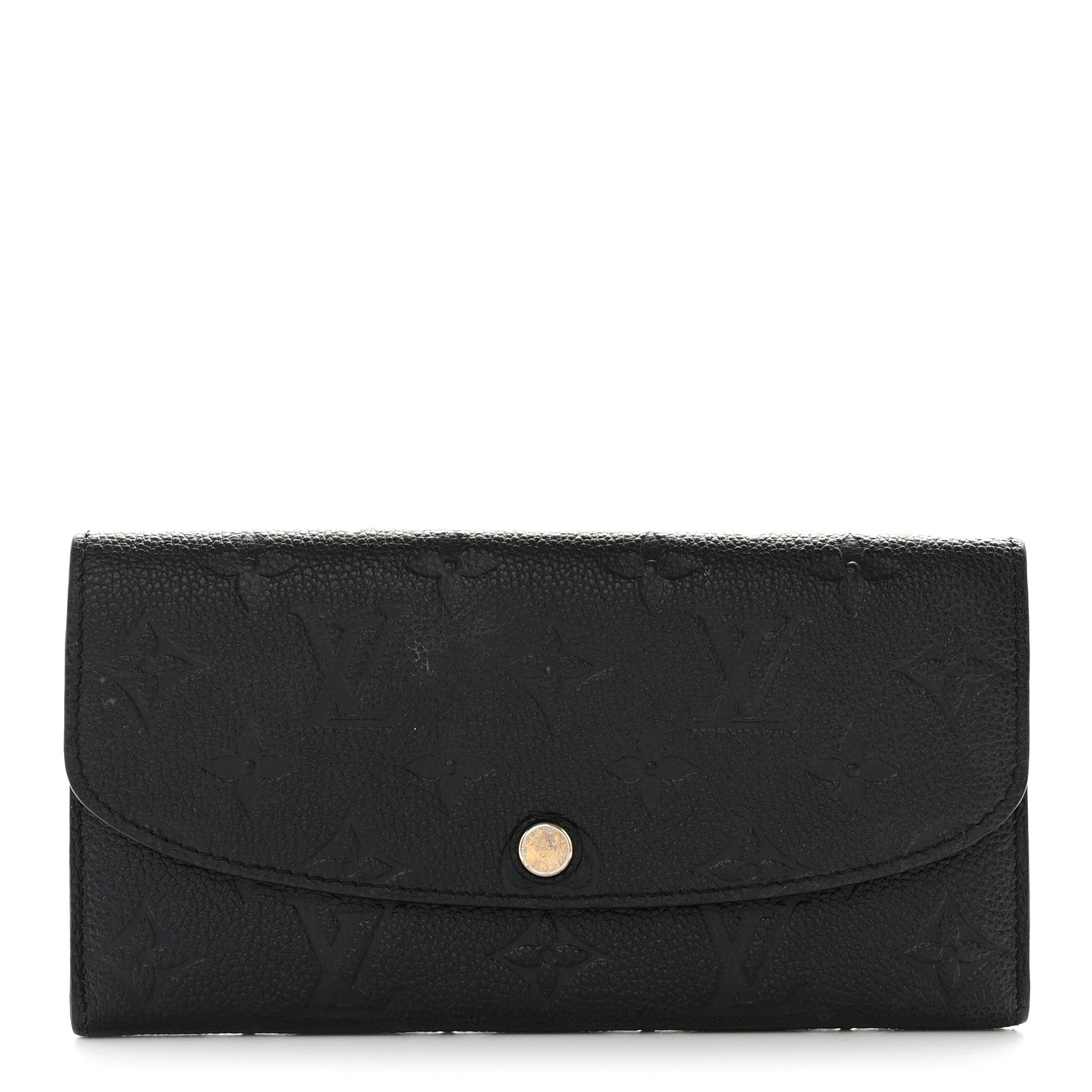 Louis Vuitton Empreinte Emilie Wallet Black Dune 1 of 7