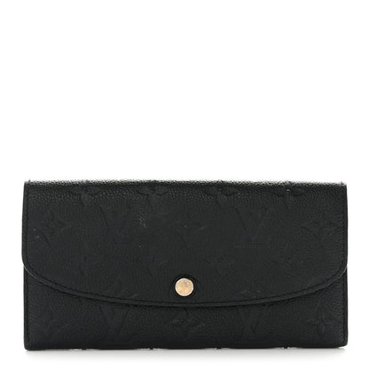 Louis Vuitton Empreinte Emilie Wallet Black Dune 1 of 7