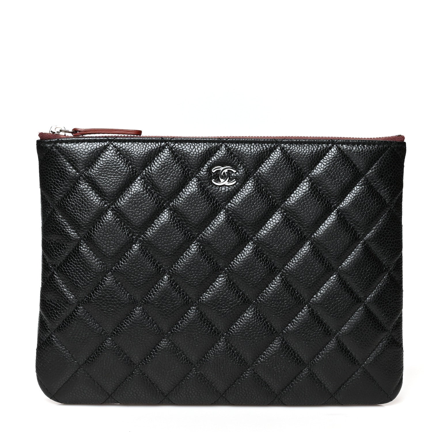 Chanel Caviar Quilted Cosmetic Case Black 1 of 8